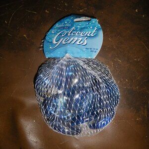 Glass Gems Dome Vase Filler Decorative Beads Marble Pebbles Stones Craft Decor